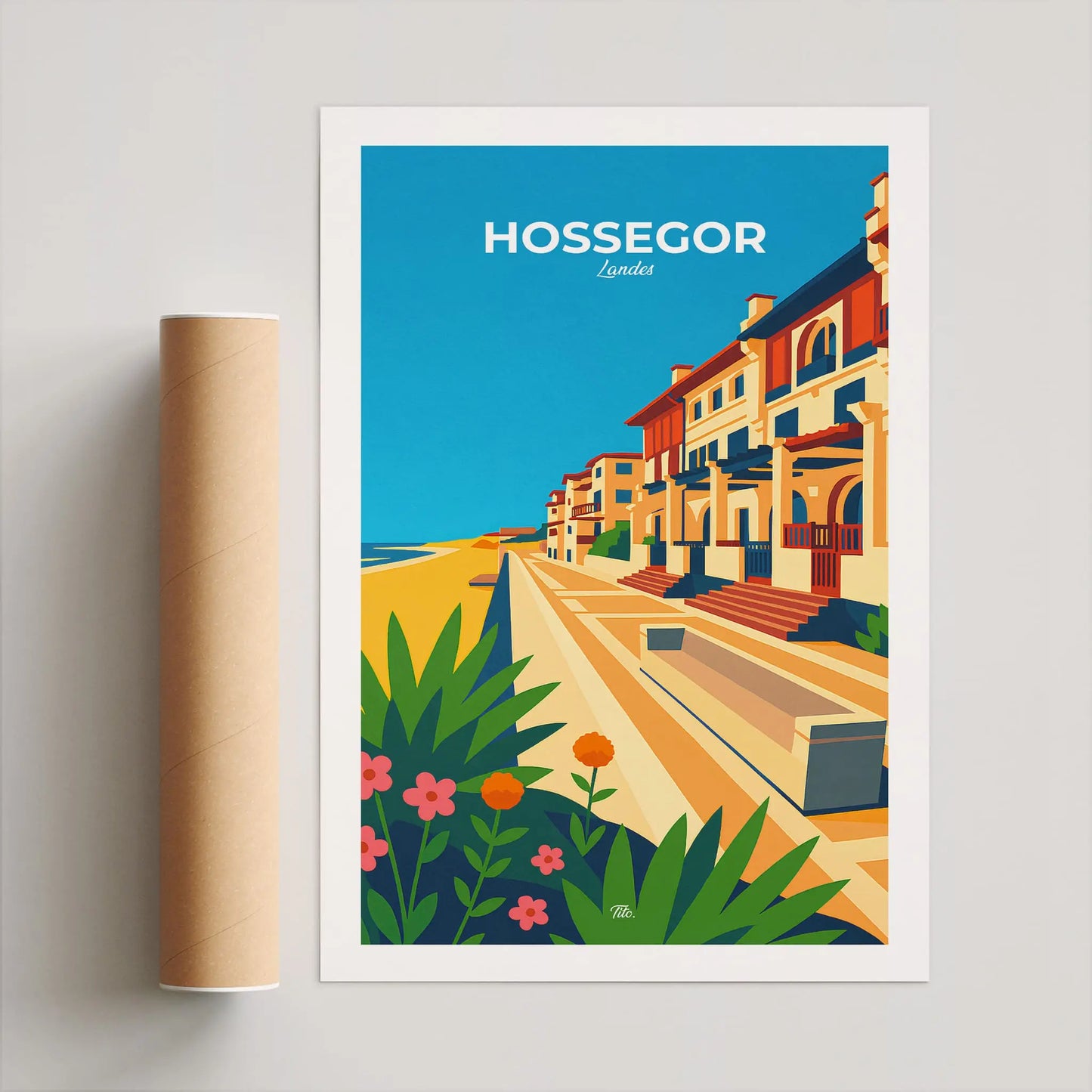 Affiche Hossegor