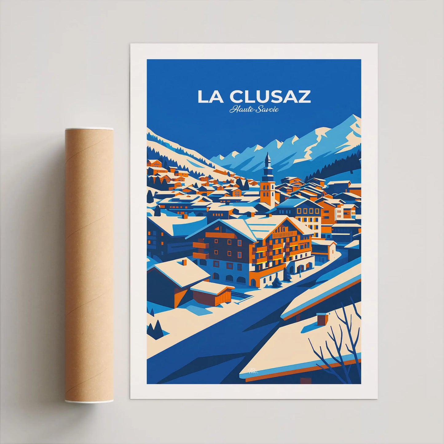 Affiche La Clusaz