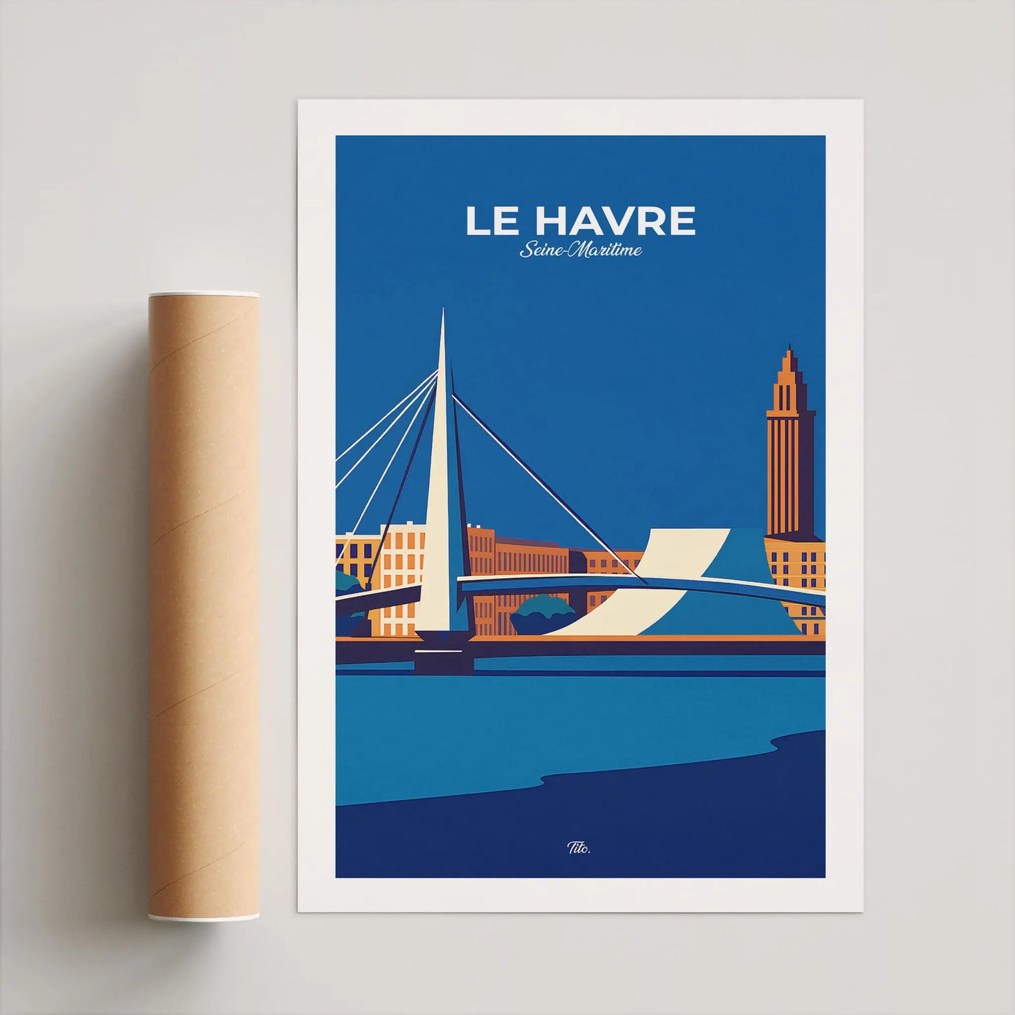 Affiche Le Havre