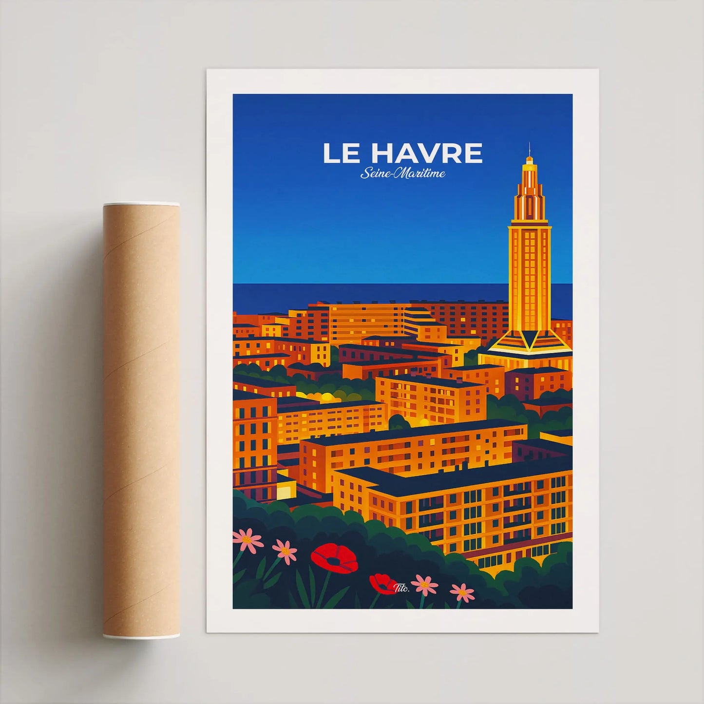 Affiche Le Havre