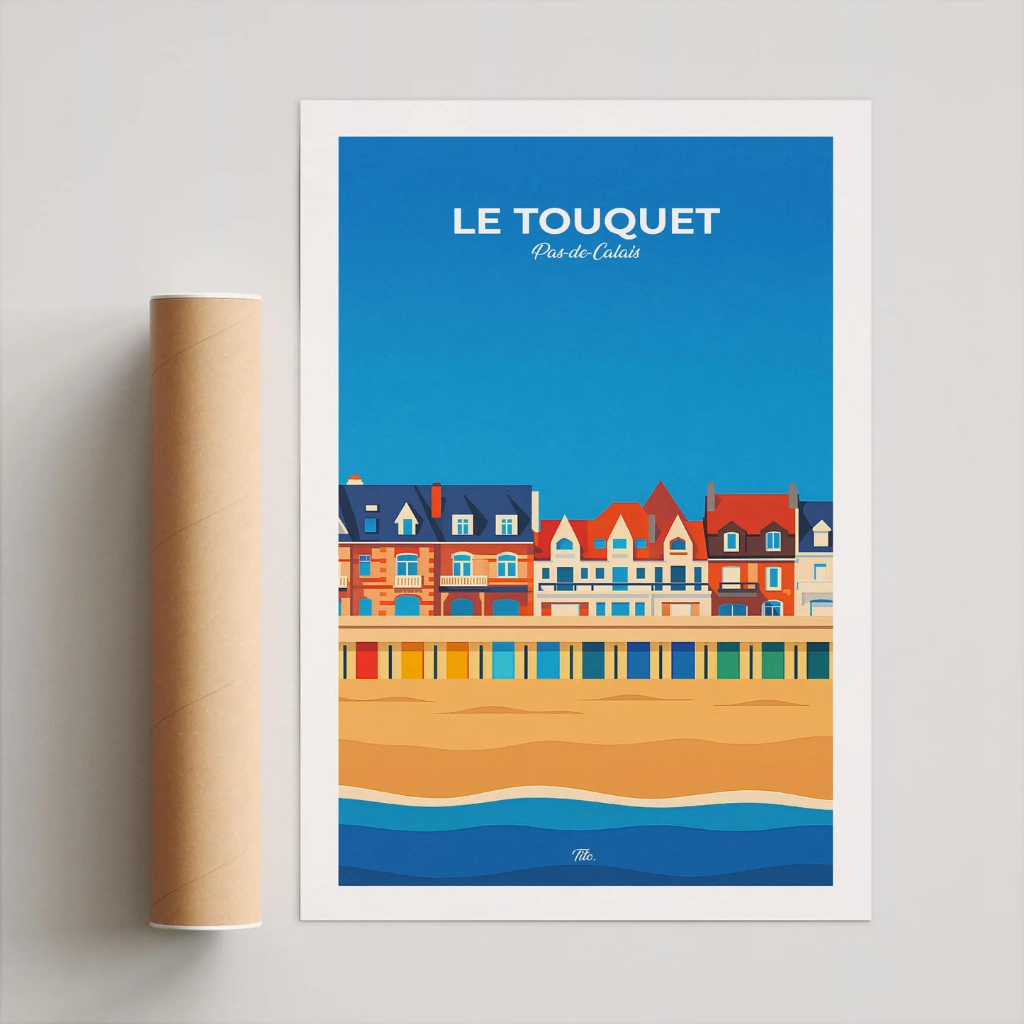 Affiche Le Touquet