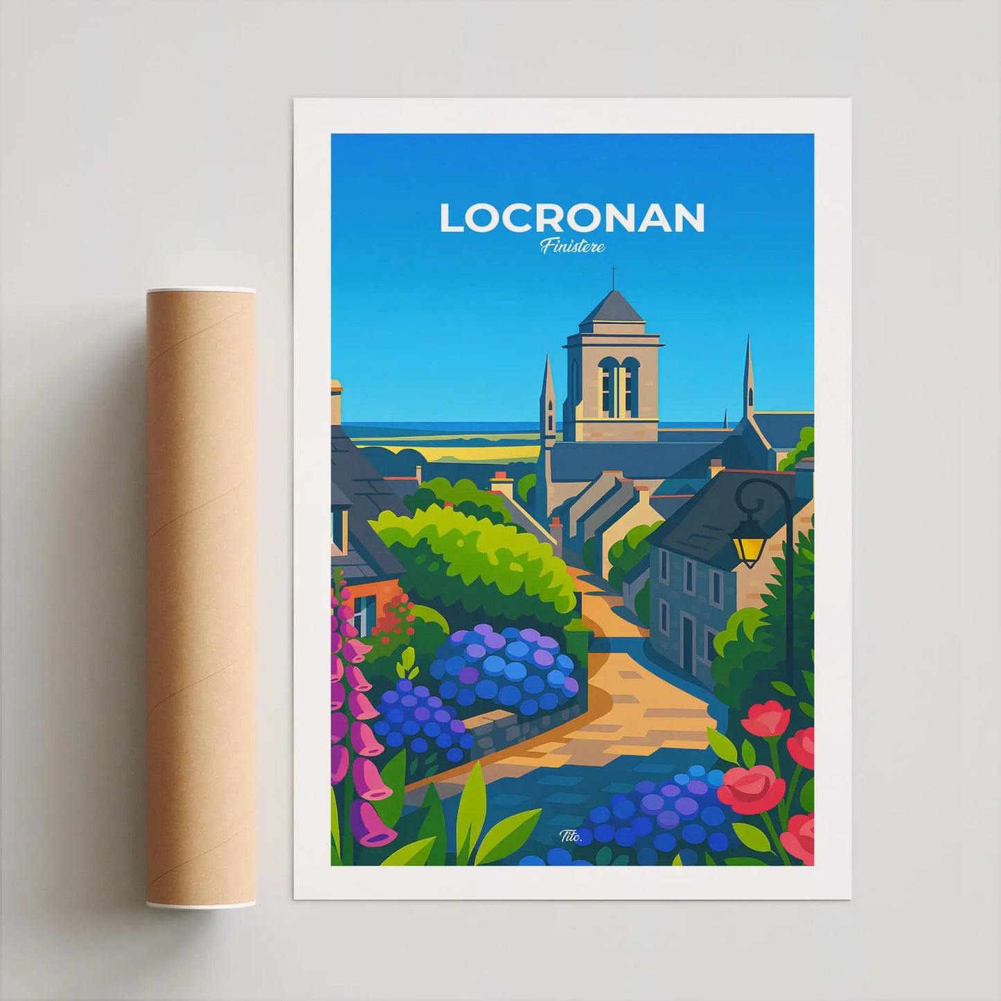 Affiche Locronan