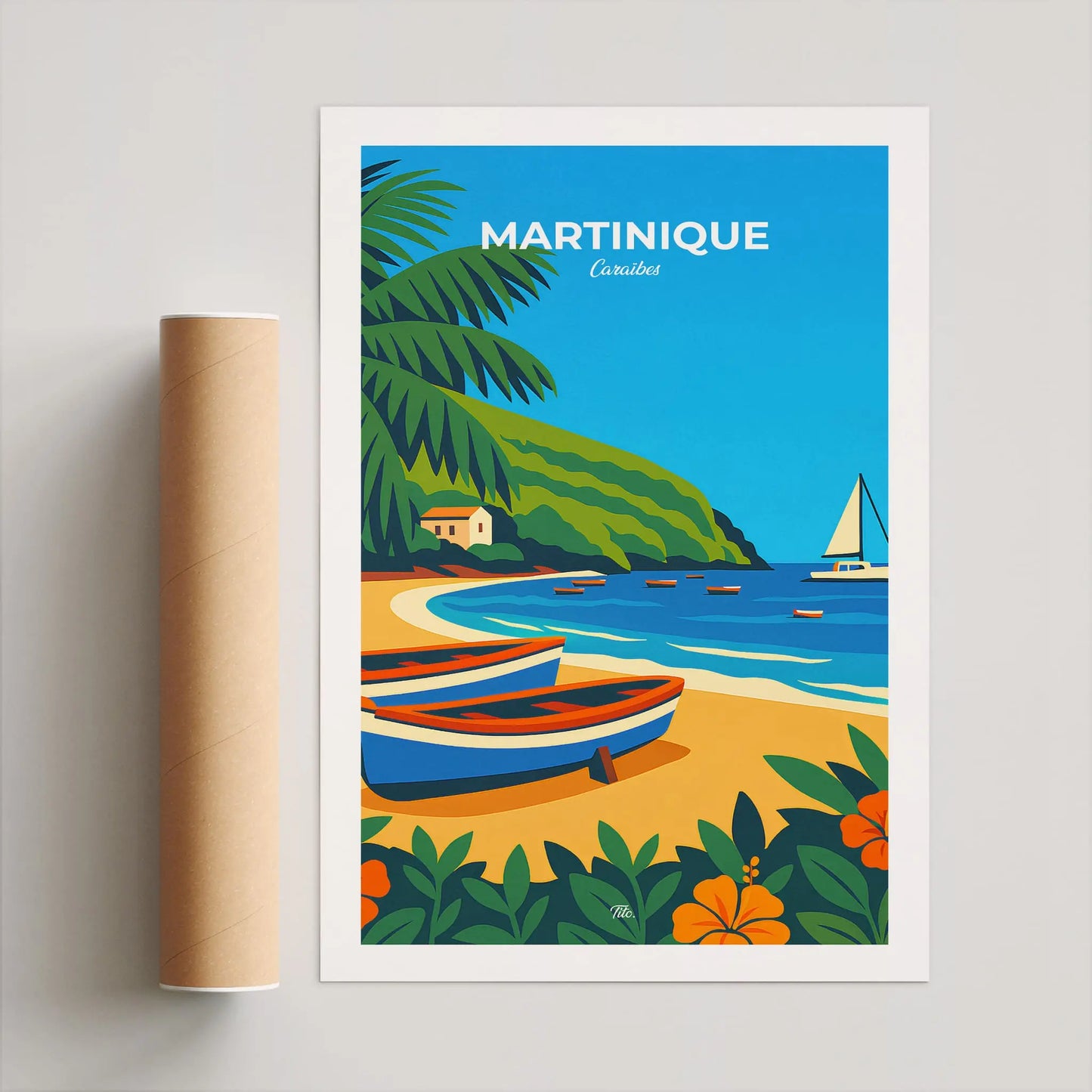 Affiche Martinique