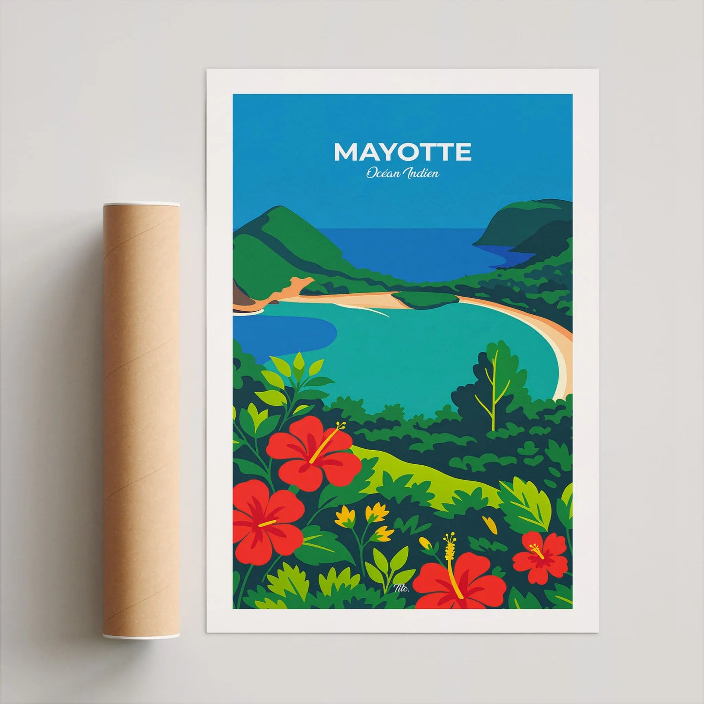 Affiche Mayotte