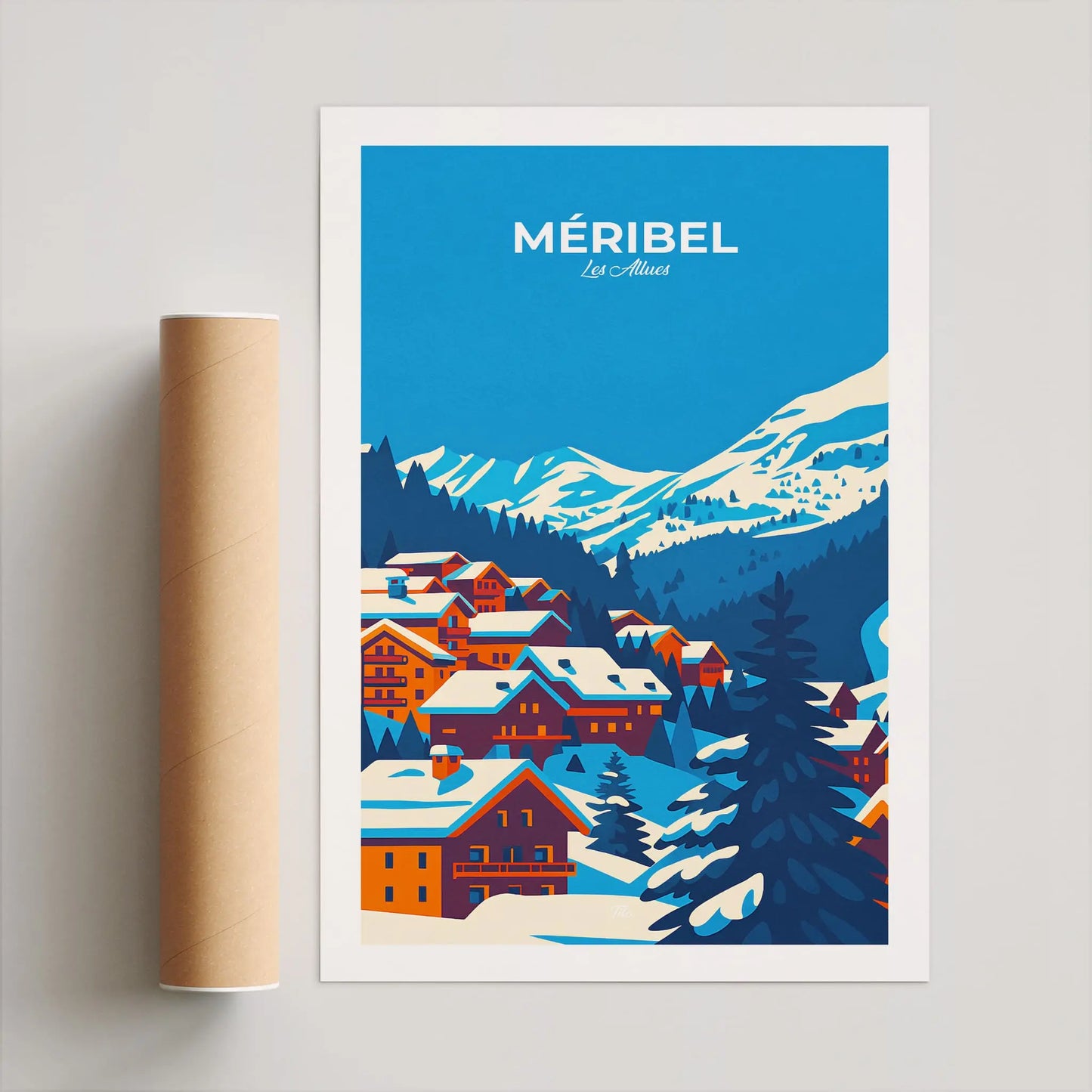 Affiche Méribel