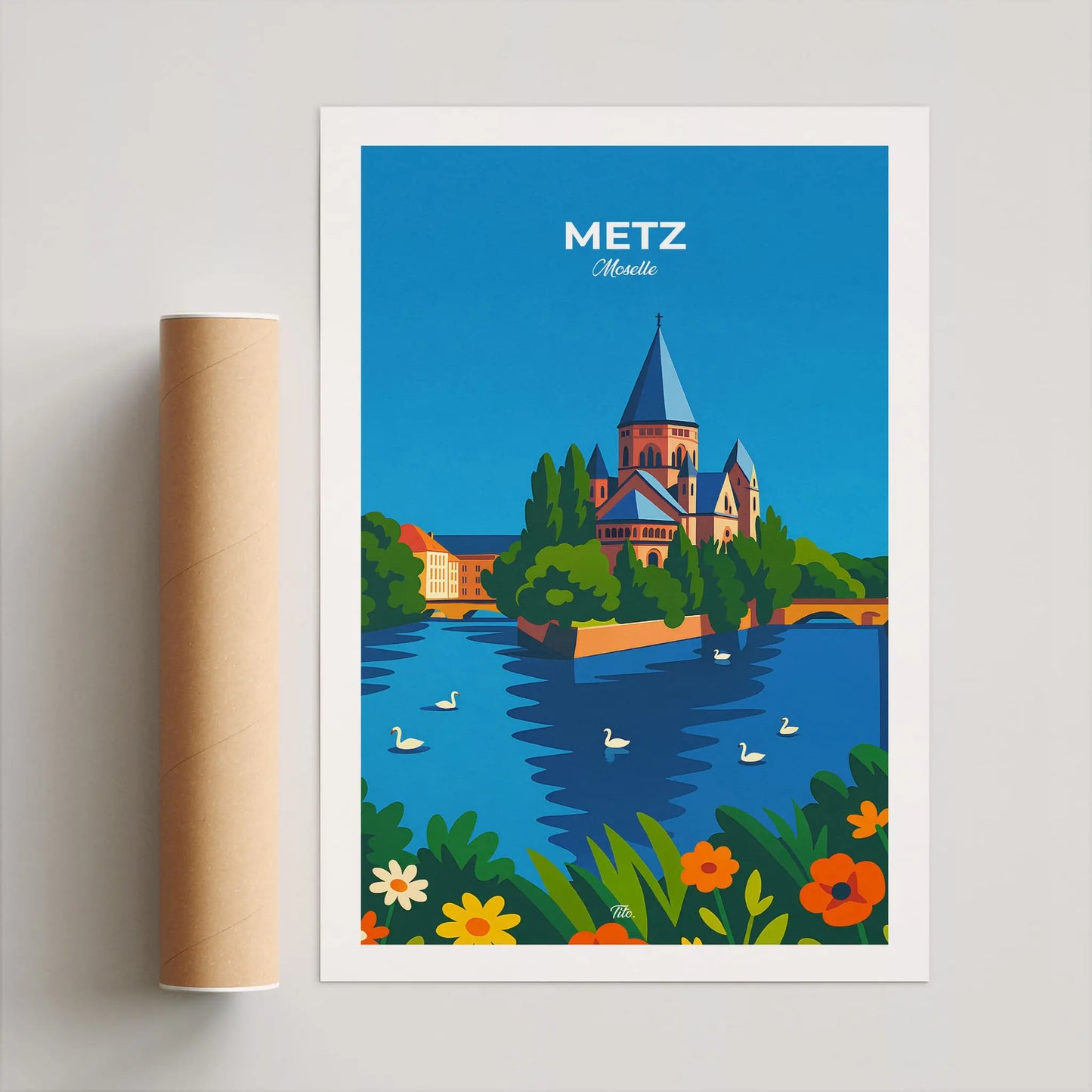 Affiche Metz