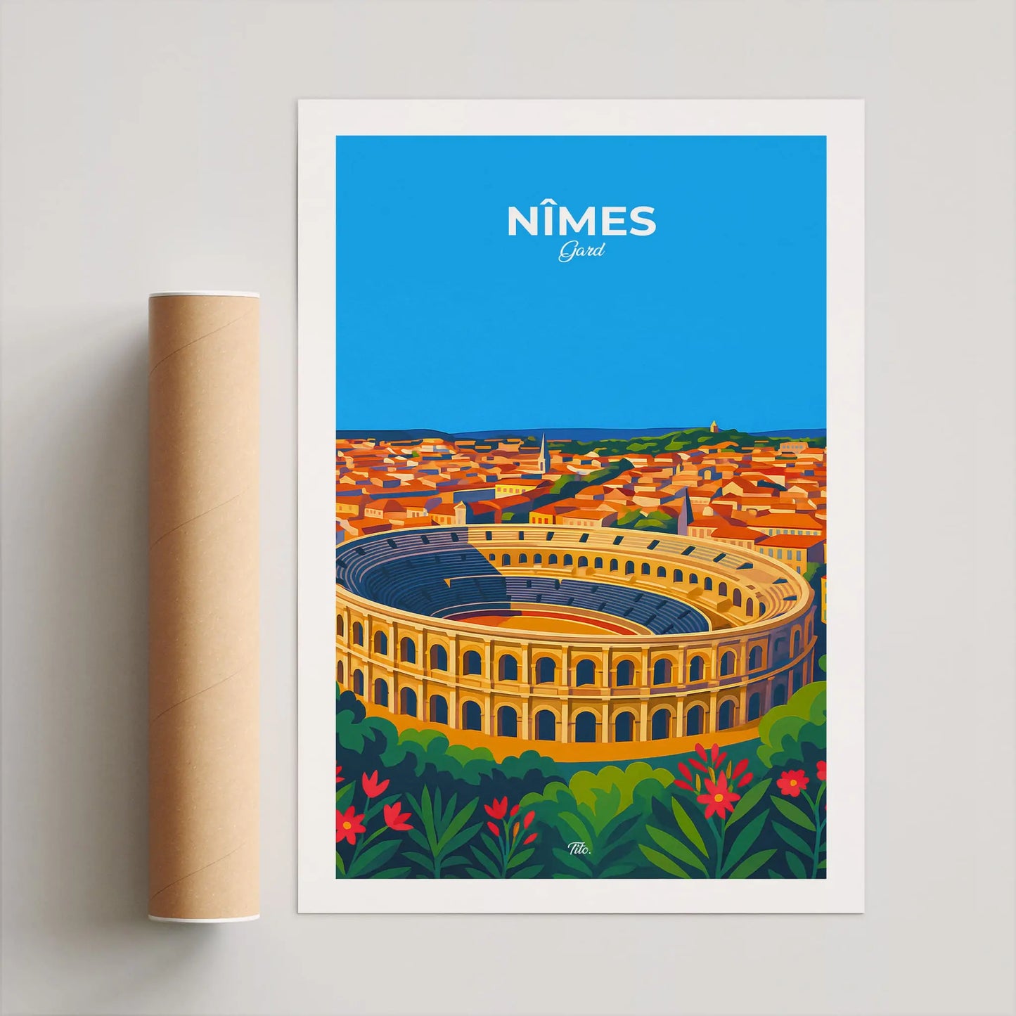 Affiche Nîmes