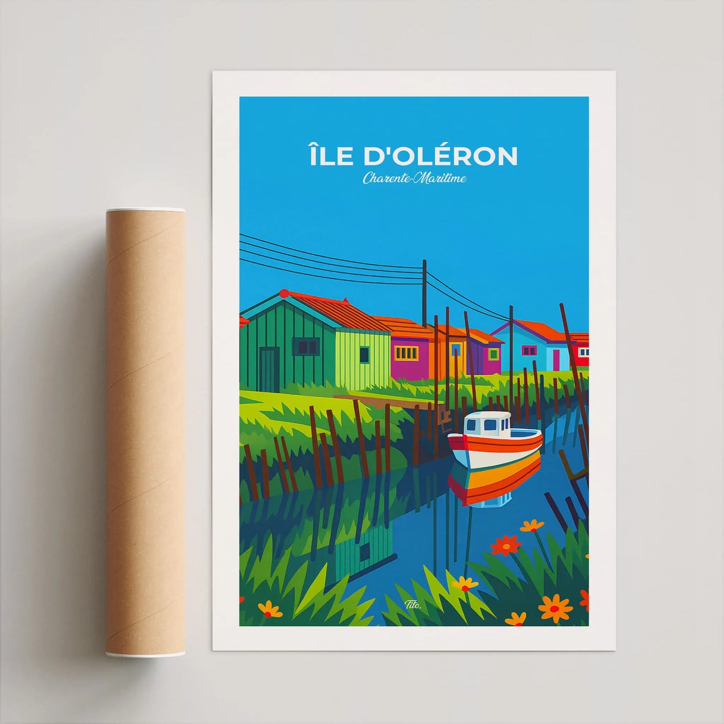 Affiche Île d'Oléron