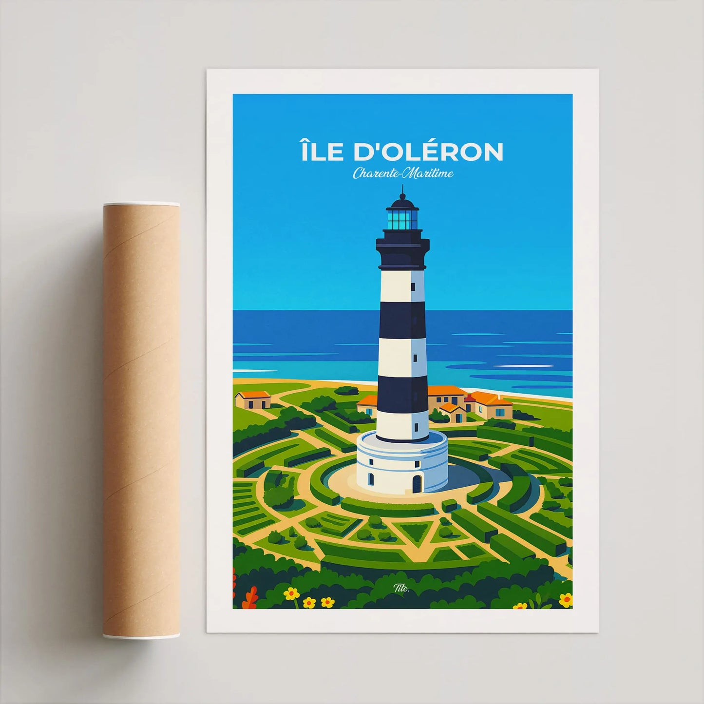 Affiche Île d'Oléron