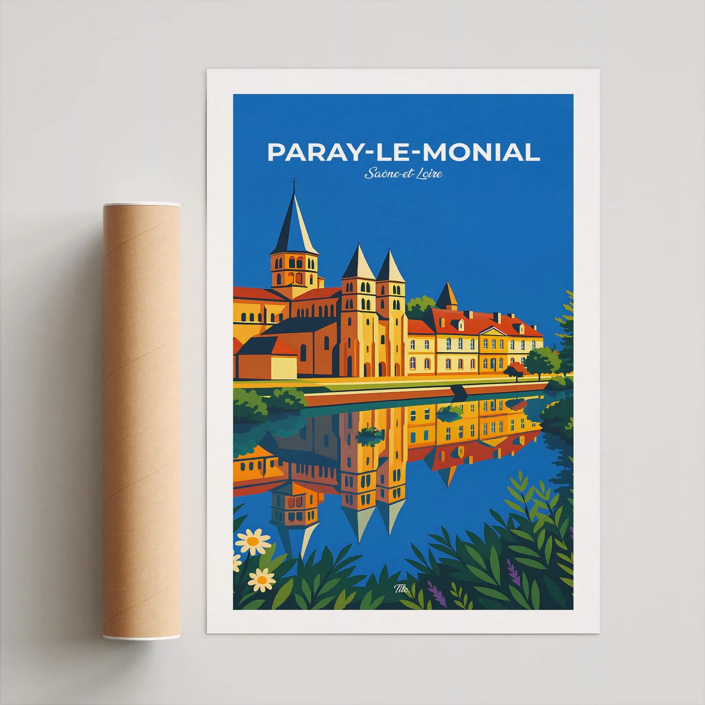 Affiche Paray-le-Monial