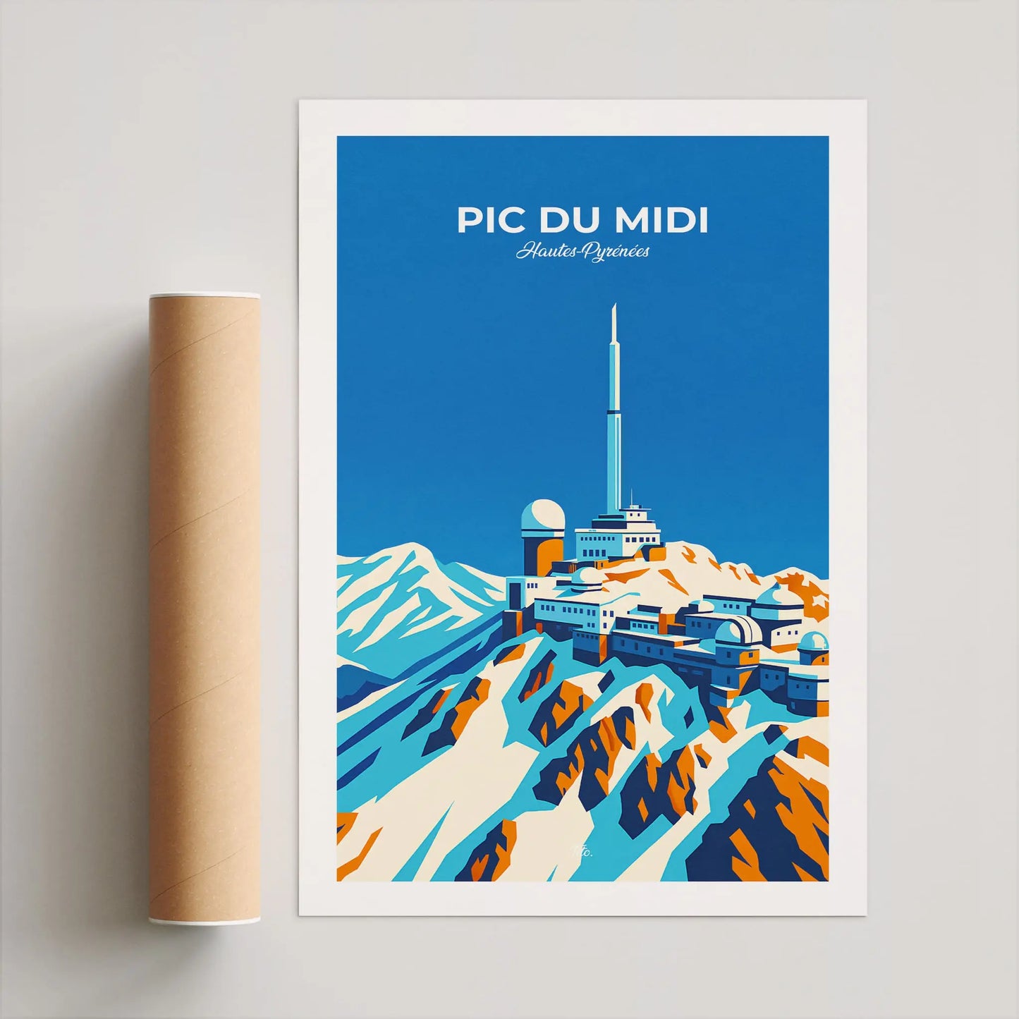 Affiche Pic du Midi