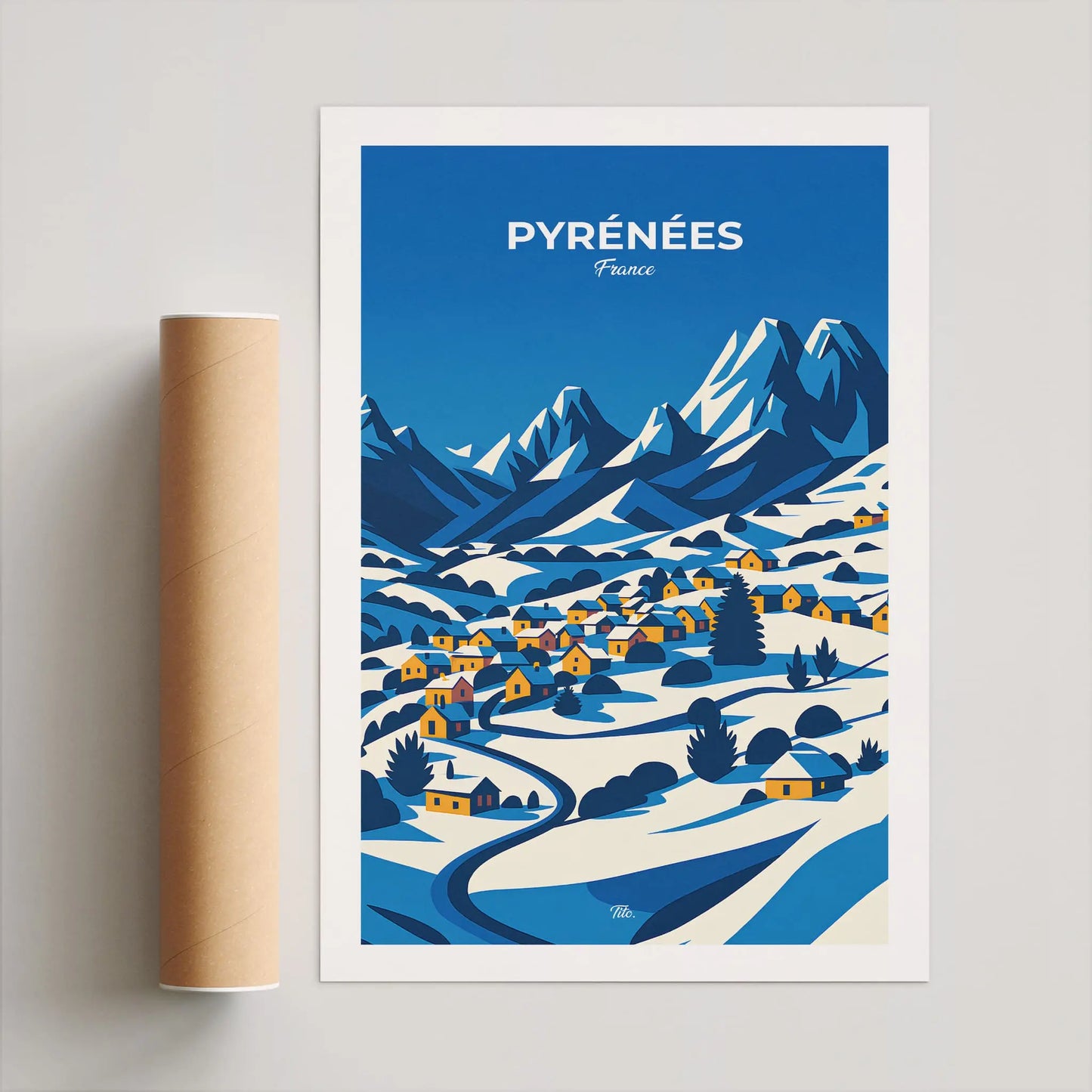 Affiche Pyrénées