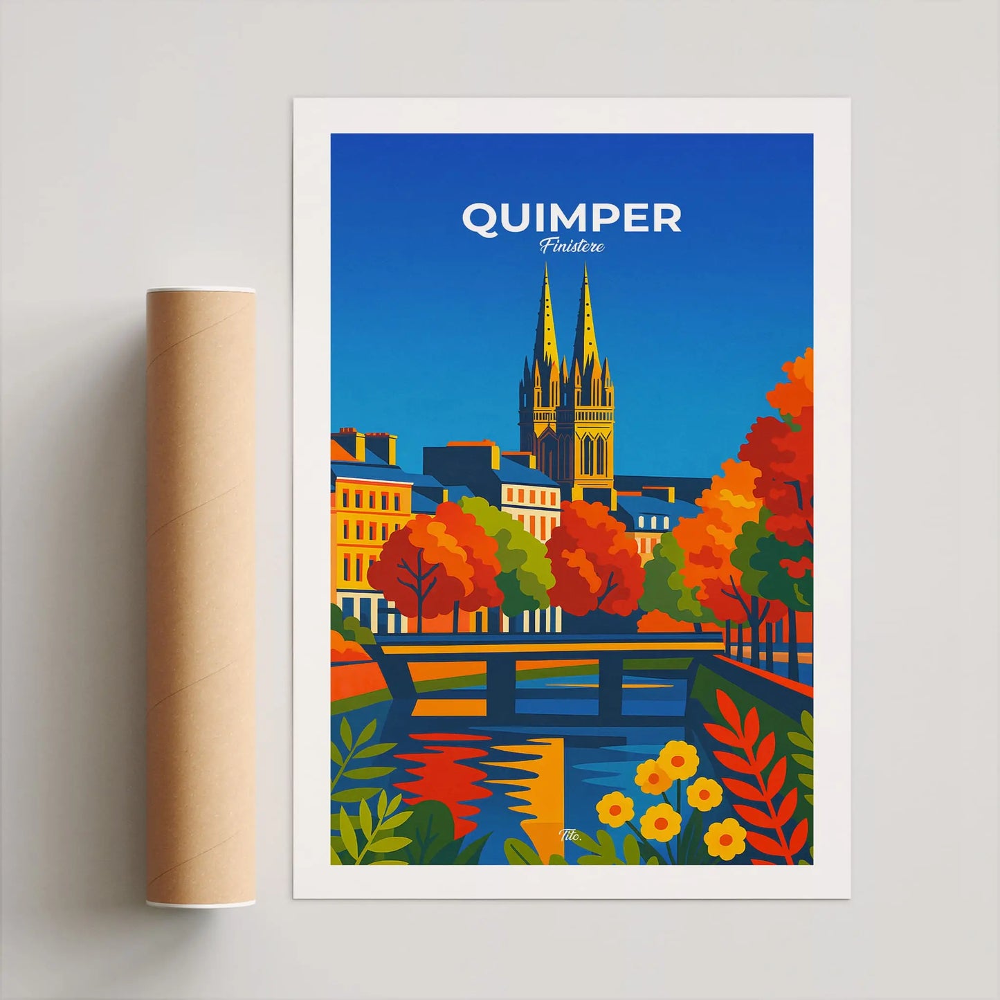 Affiche Quimper