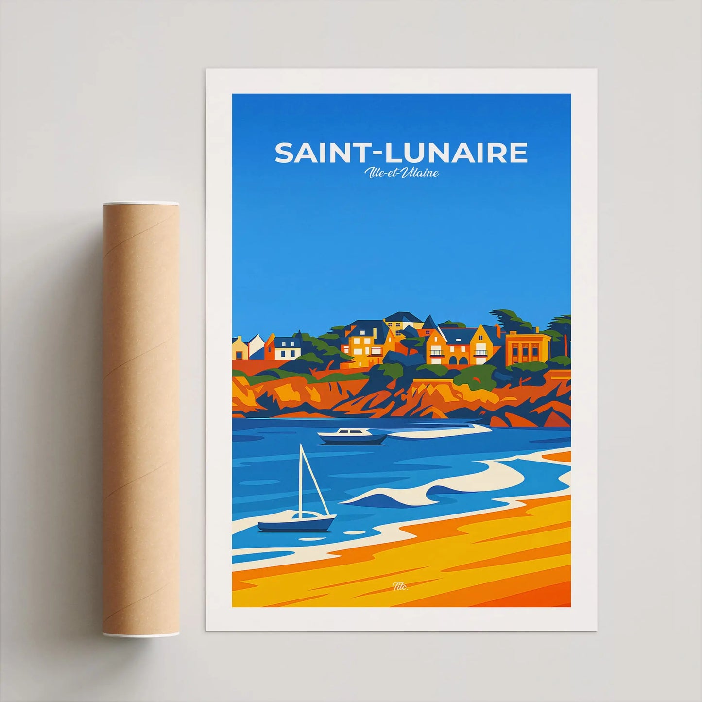 Affiche Saint-Lunaire
