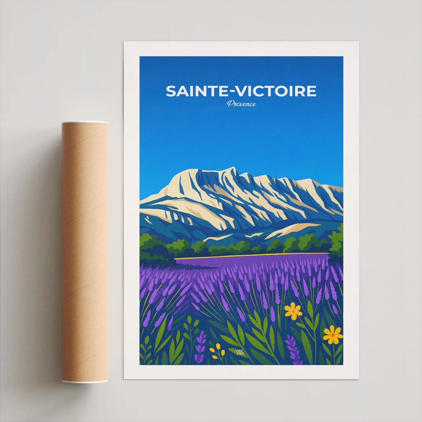 Affiche Sainte-Victoire