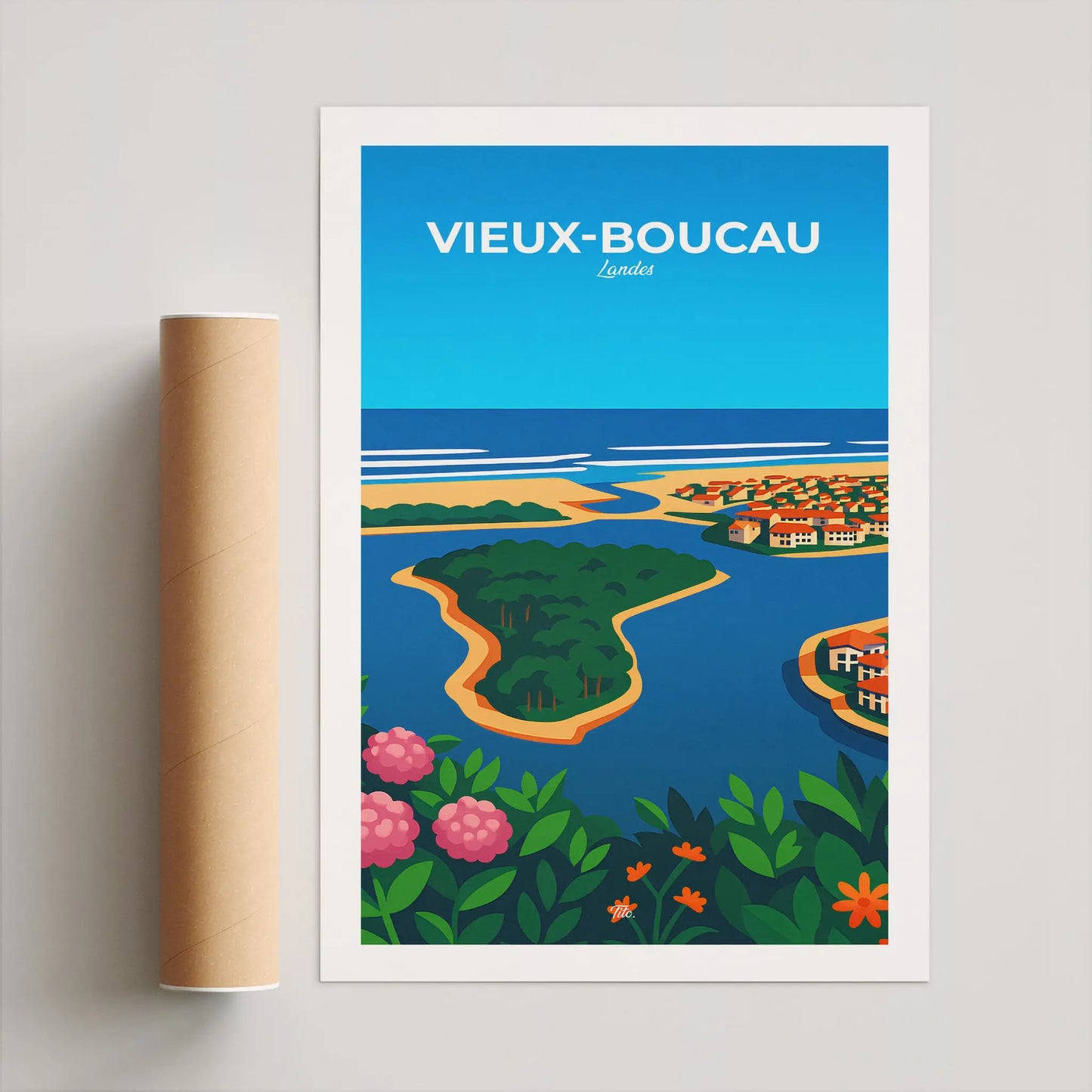Affiche Vieux-Boucau-les-Bains