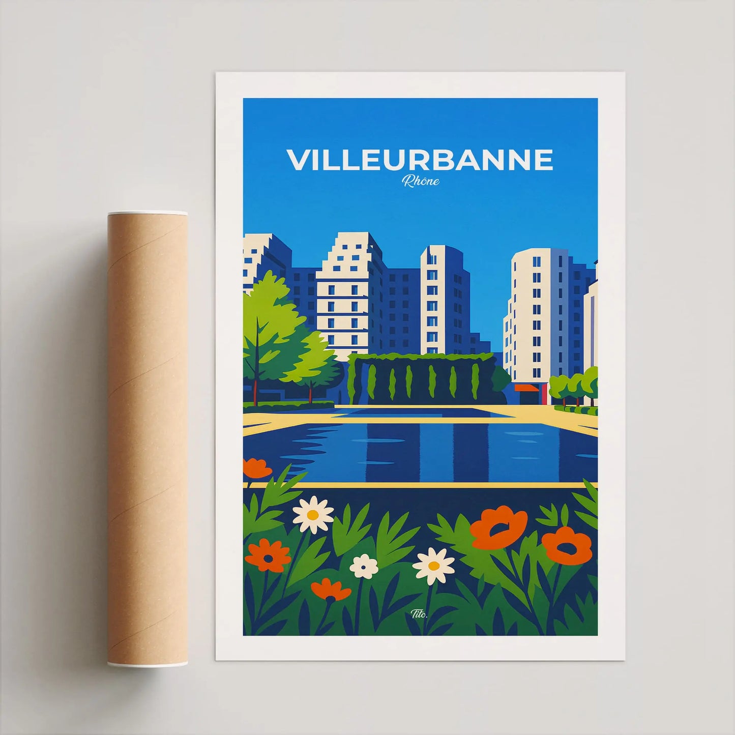 Affiche Villeurbanne